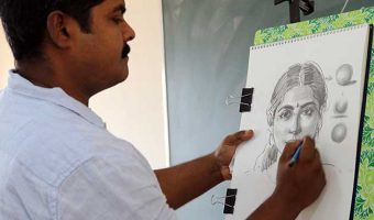 Head-Study-demo-by-Artist-Elayaraja-Pencil-tuts