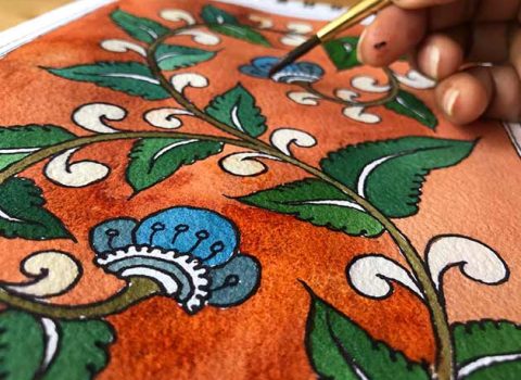 Learn-Kalamkari-Painting-online-with-indias-best-artists-Pencil-Tuts